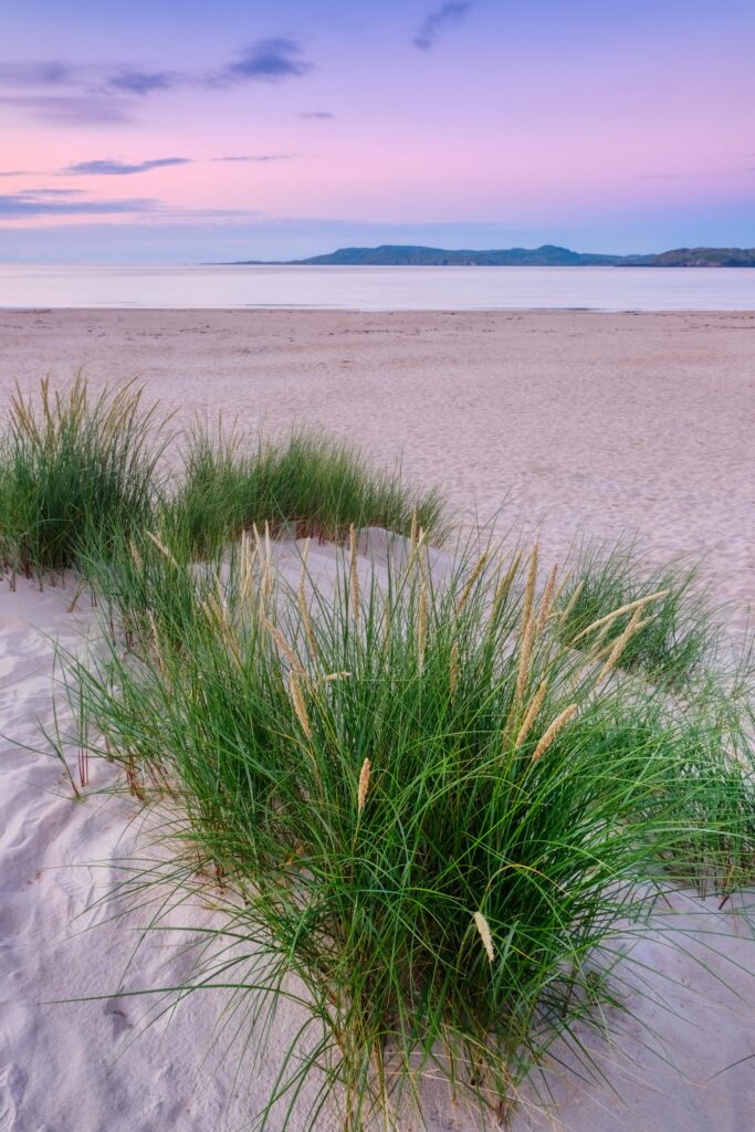 Beach in Donegal at sunrise