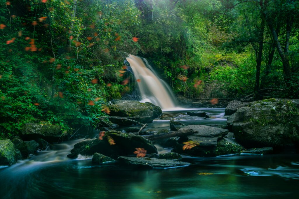 Glenbarrow Waterfall Ireland