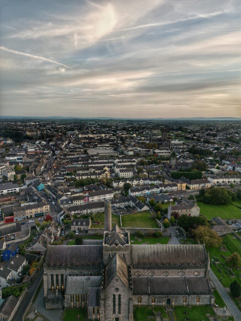 Aerial view of Kilkenny City