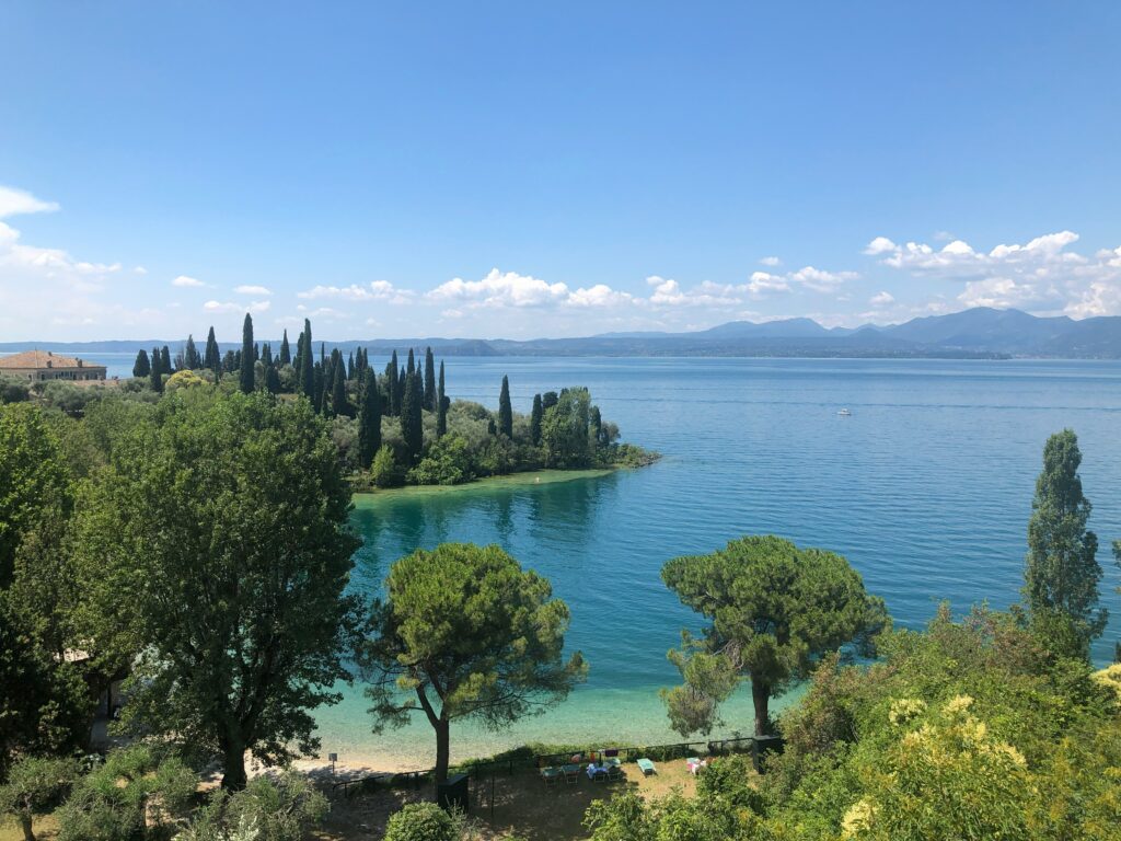 View of Lake Garda, Italy
