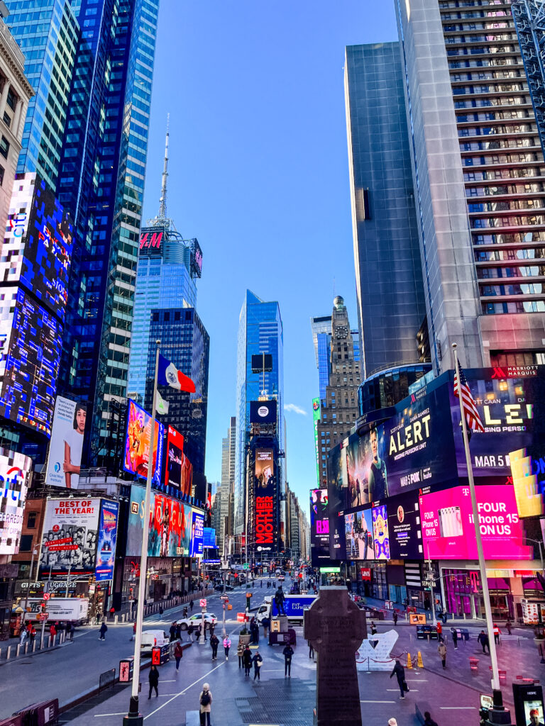 View of Times Square