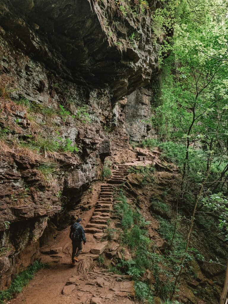 The Ledge's hiking trail