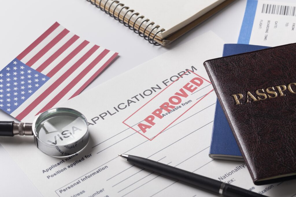 US Visa application approved
