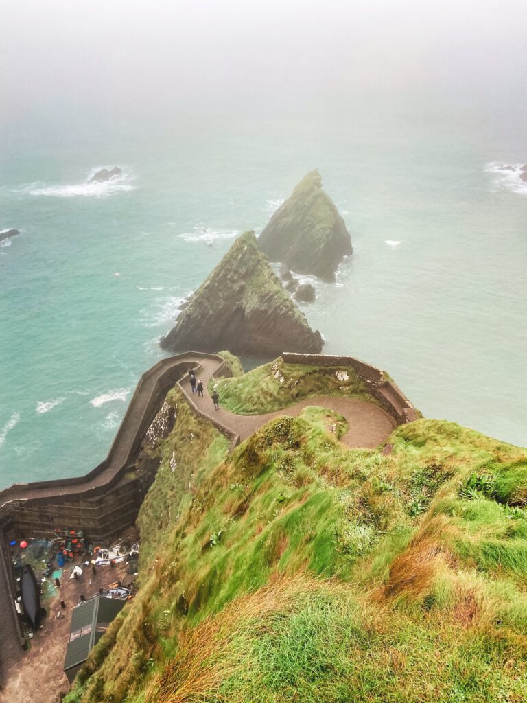 Dunquin Pier in the mist