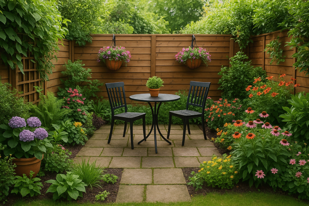 Small backyard
