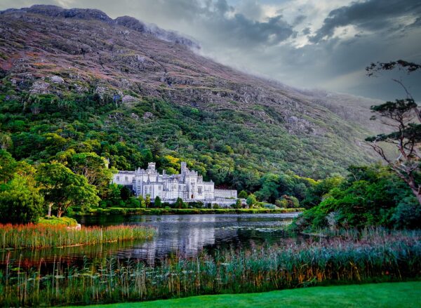 Kylemore Abbey landscape