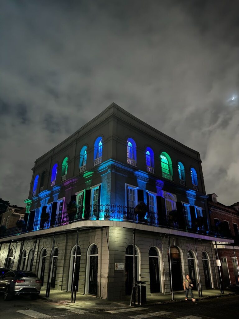 Haunted hotel in New Orleans