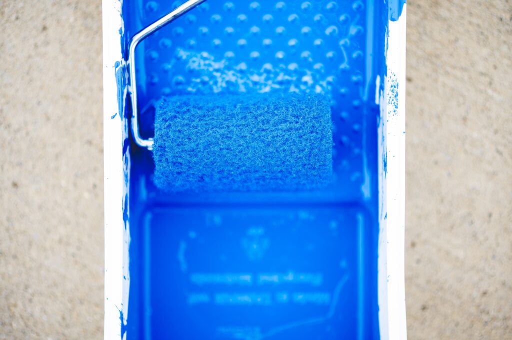 Blue waterproofing membrane