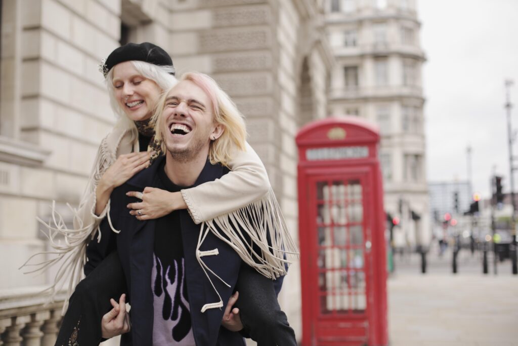 Couple in London
