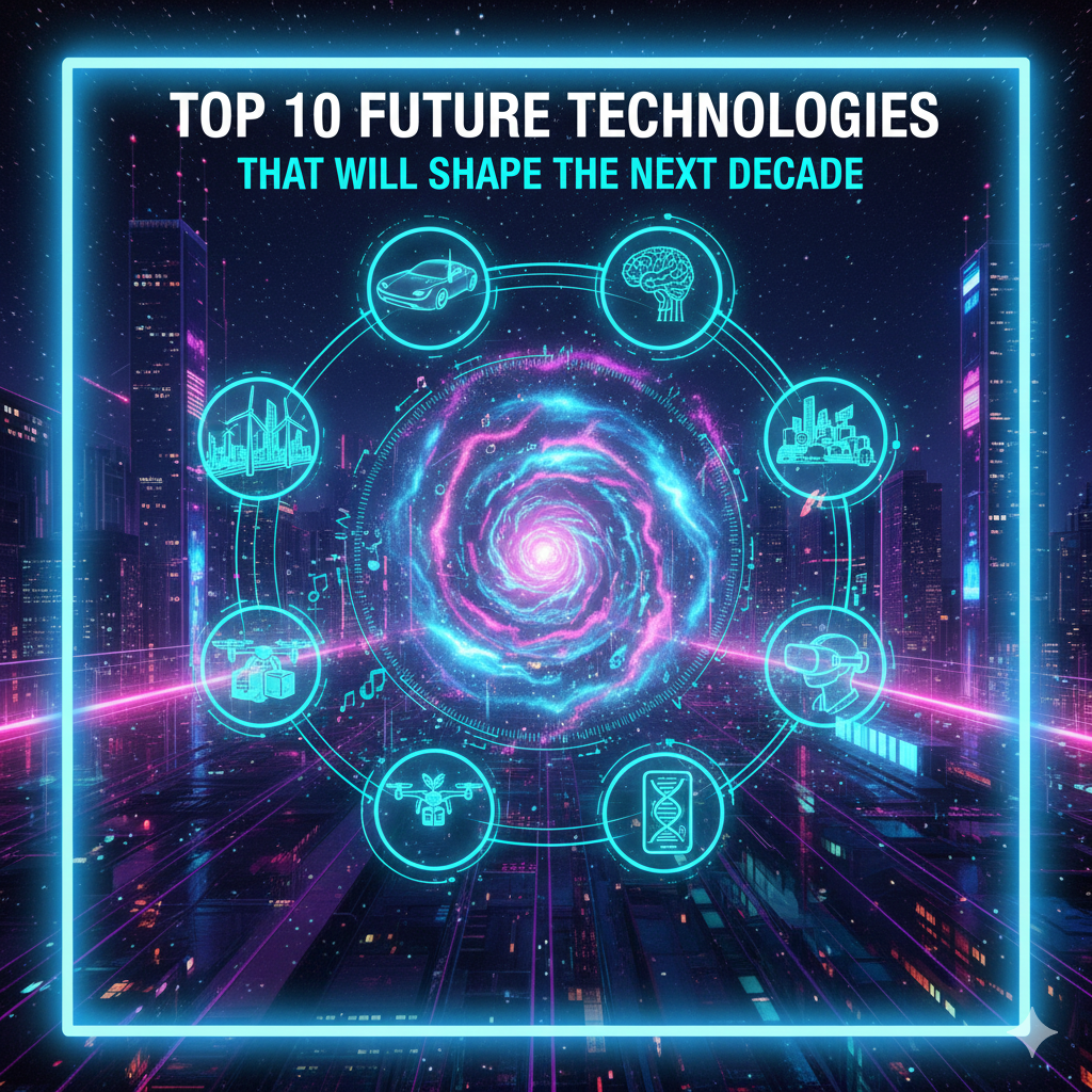 10 technologies that will change the future graphic