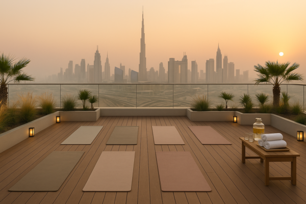 View of Dubai cityscape