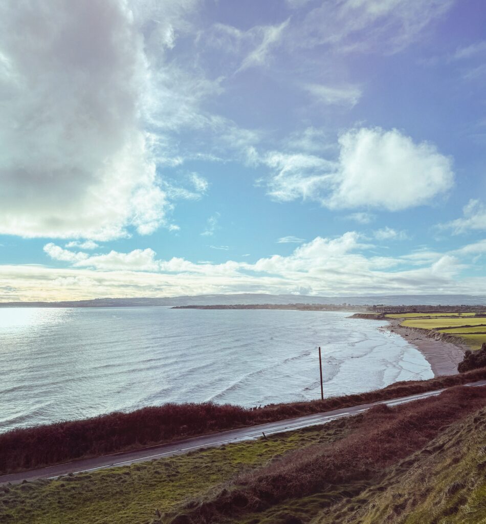 View of the Copper Coast Drive in Ireland