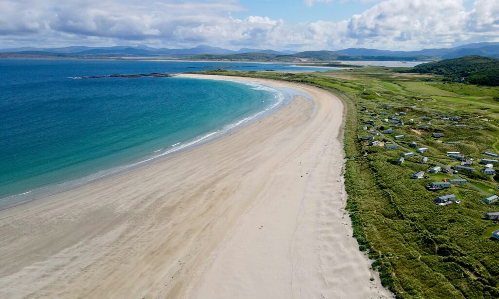 View of the beach in Donegal
