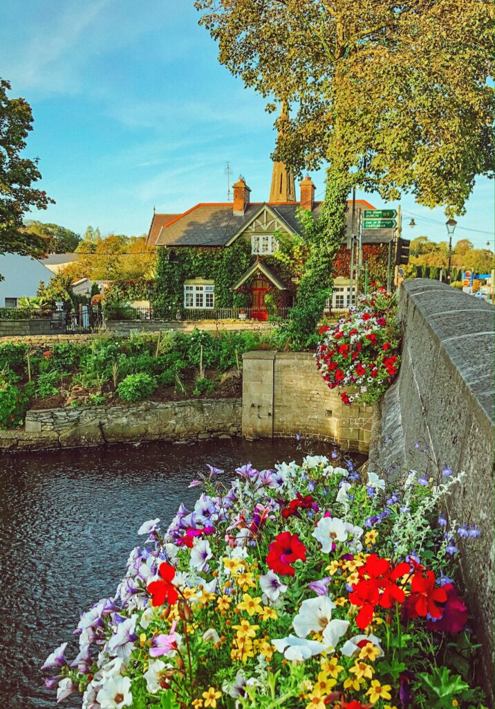 View from a bridge in Westport, County Mayo