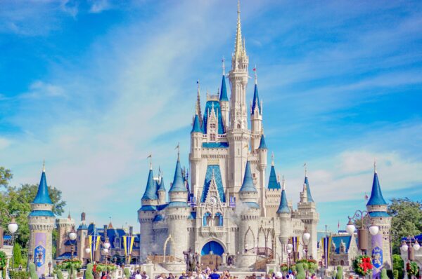 Magic Kingdom castle, Florida