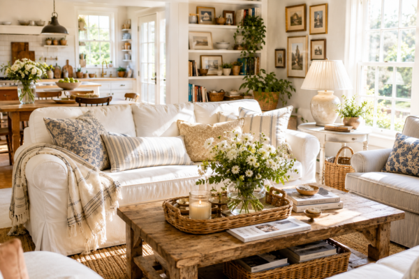 Beautiful light living room