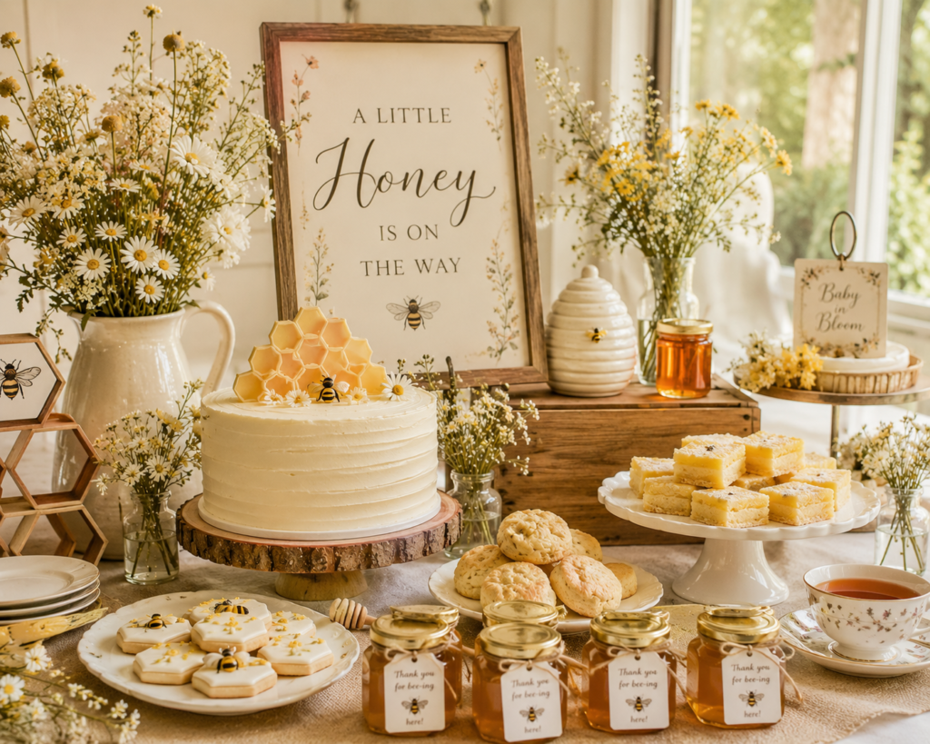 honey themed baby shower