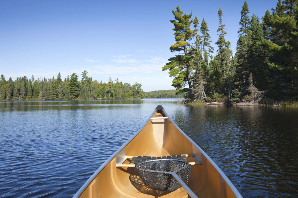 Boat on a lake
