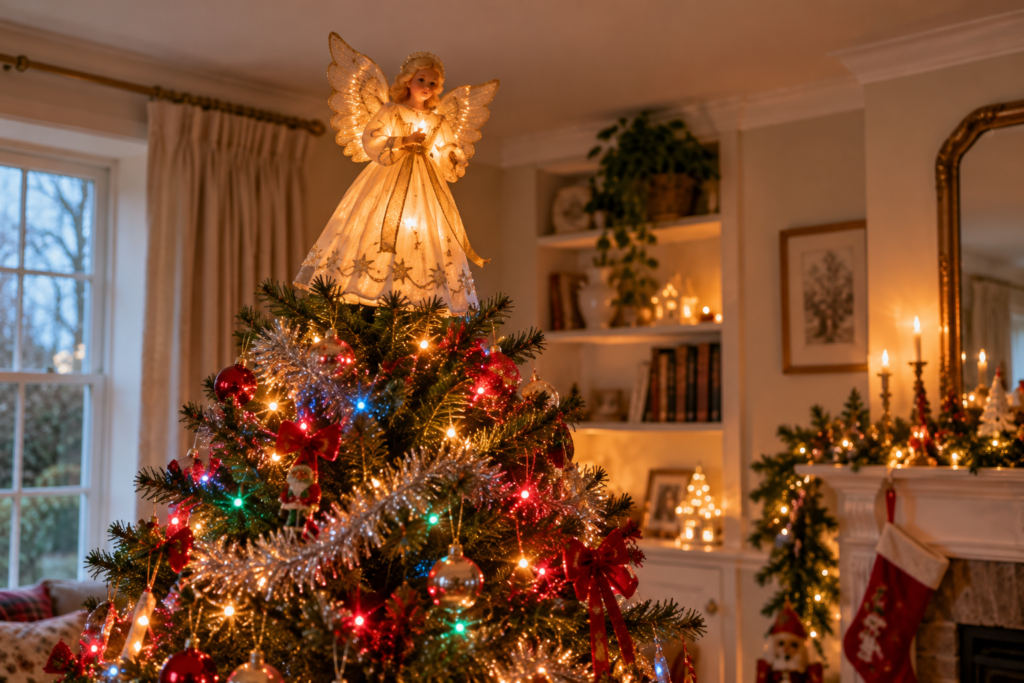 Angel Christmas tree topper